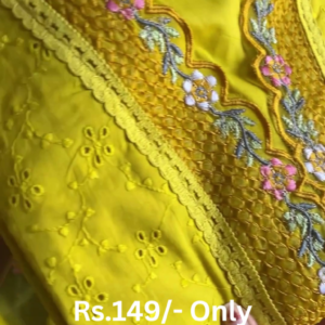 sunshine yellow: get this beautiful embroidered kurta
